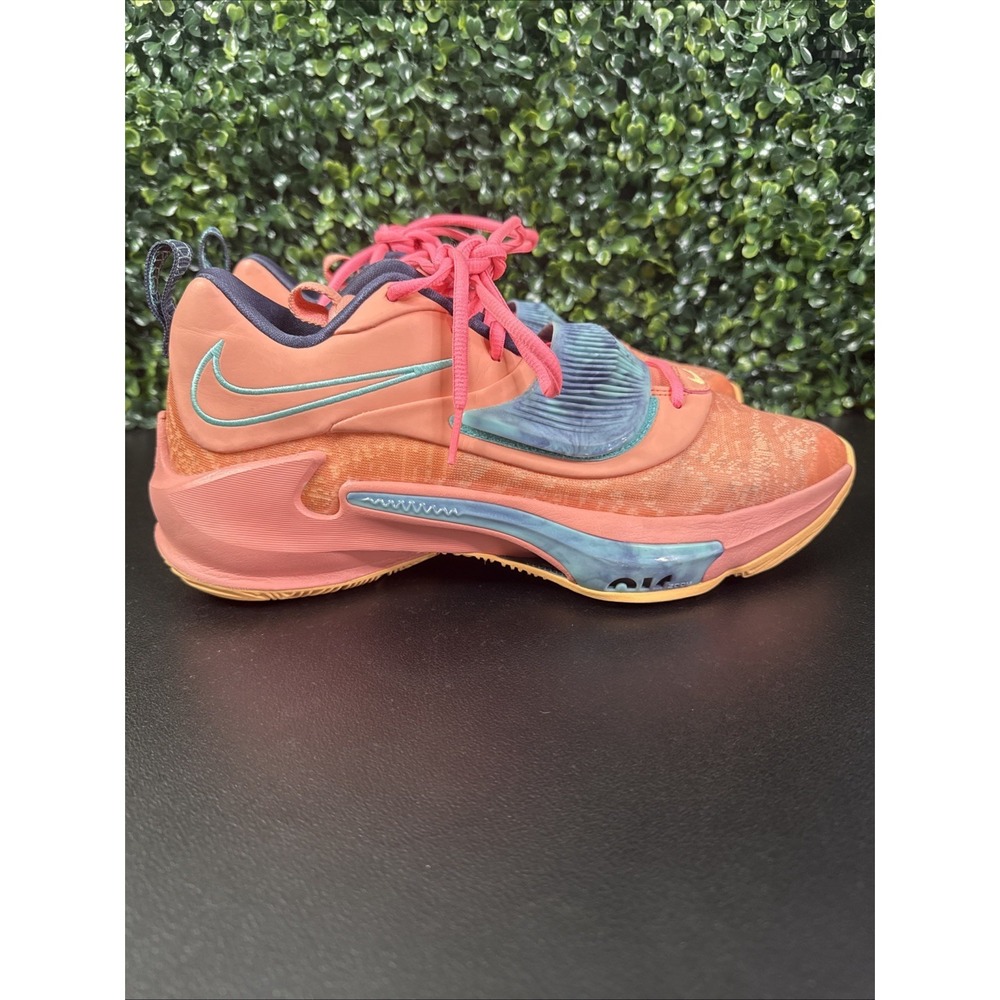 NIKE ZOOM FREAK 3 STAY FREAKY BASKETBALL SHOES ORANGE RARE DA0694-600 Sz 9.5 Men - Picture 5 of 10